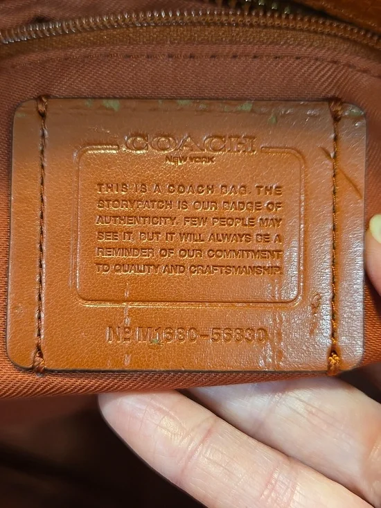  Coach Turnlock Chain Tote 27 - COA - Picture 13 of 16